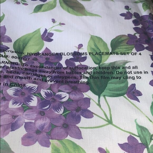 Set of 4 placemats  - Picture 4 of 6